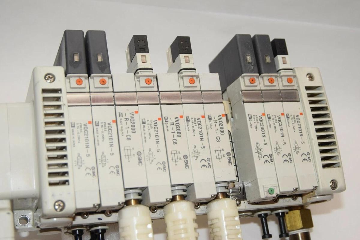 Used SMC EX250-SDN1-X122 Device Net 11 Slot EX250 Serial Interface Unit