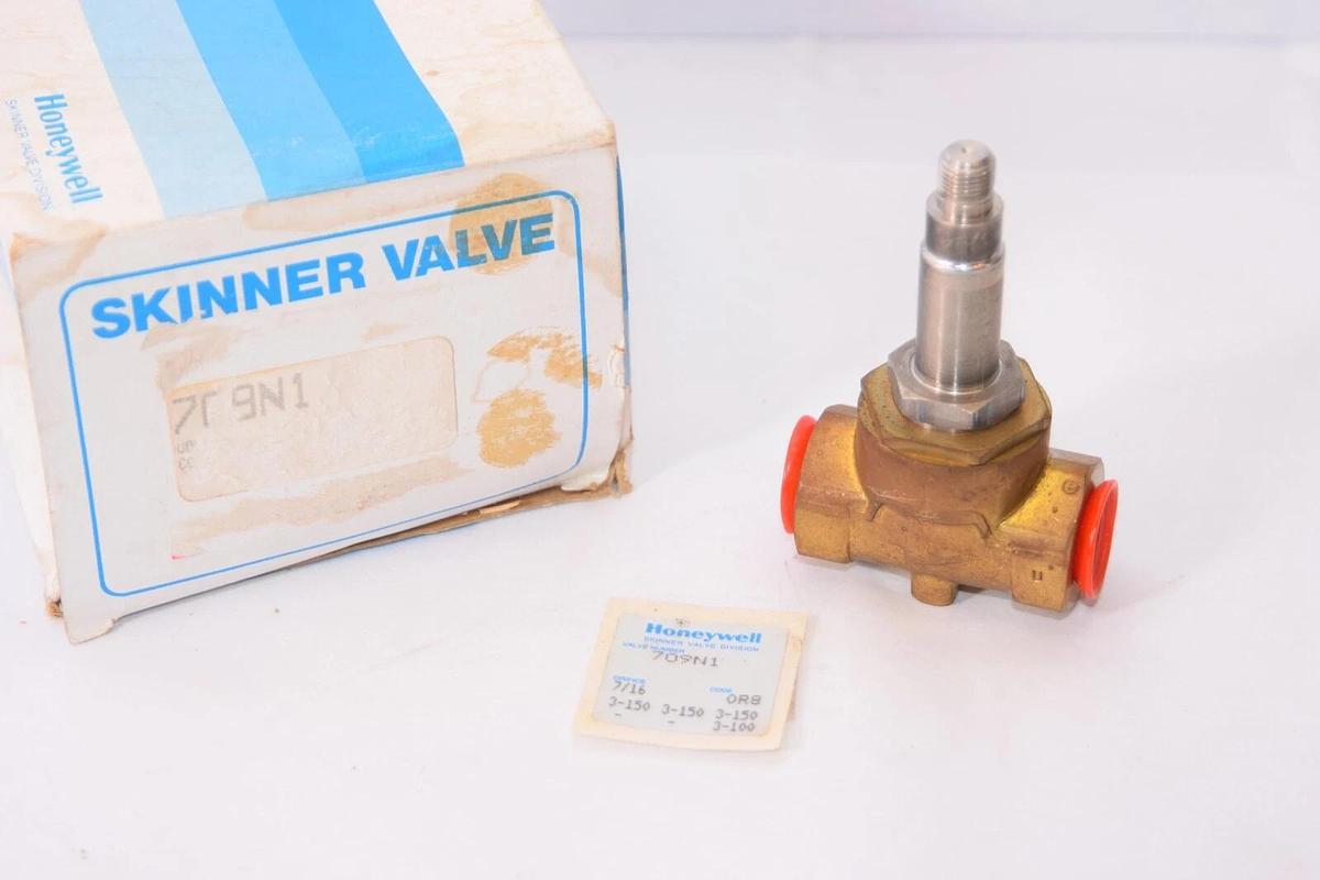 (NEW) HONEYWELL / SKINNER 709N1 7/16 Orifice Valve