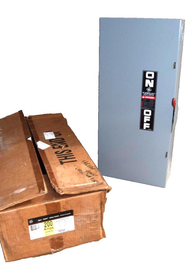 (NEW) GE GENERAL ELECTRIC TG4324 200A 200 Amp 3P 4W Spec-Setter Safety Switch 783164008708