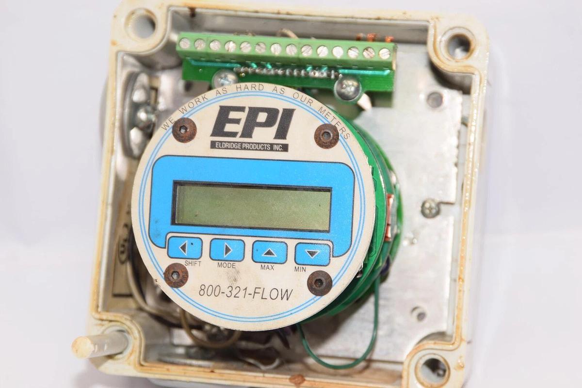 Used EPI 8116MPNH-SSS-133-AC115-NAT Master-Touch Series 8000MP/NH Gas Mass Flowmeter