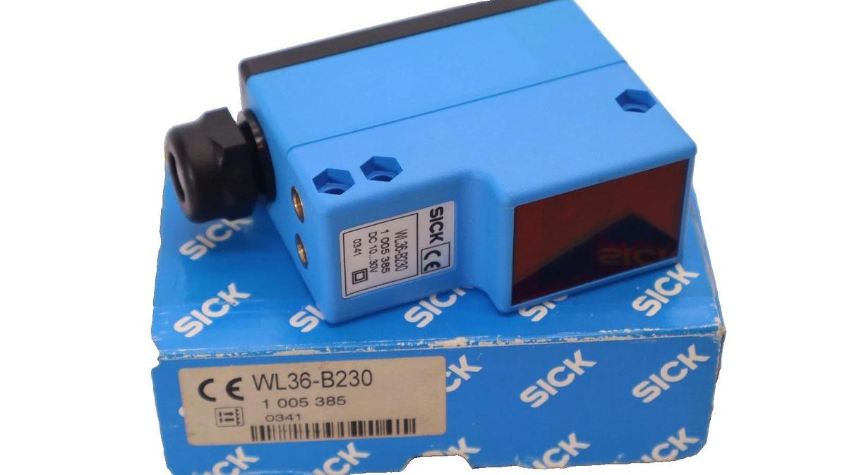 Sick WL36-B230 , WL36B230 10-30V Photoelectric Sensor (New)