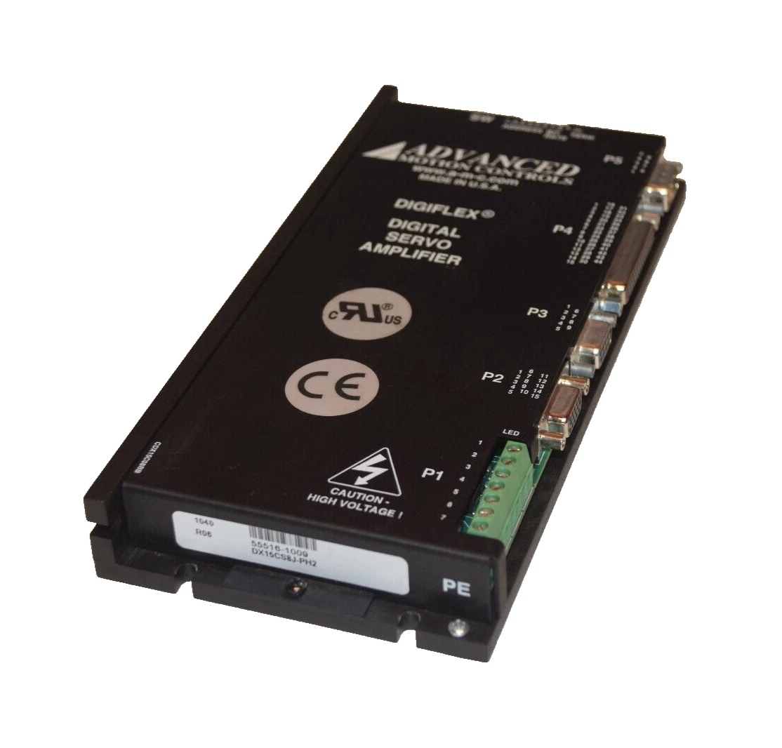 Used ADVANCED MOTION CONTROLS DX15CS8J-PH2 DX15CS8JPH2 DIGITAL SERVO AMPLIFIER