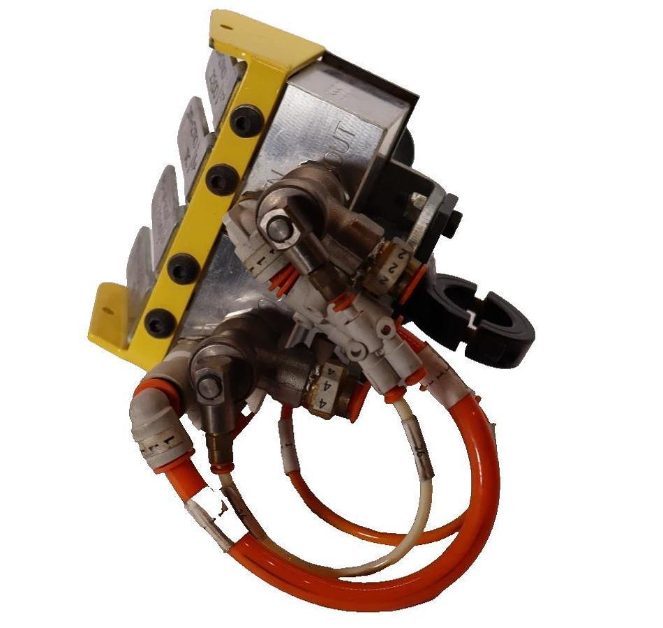 Used Gorbel 88810 4-Lever Soft Touch Air Pneumatic Control Handle Hoist Pendant