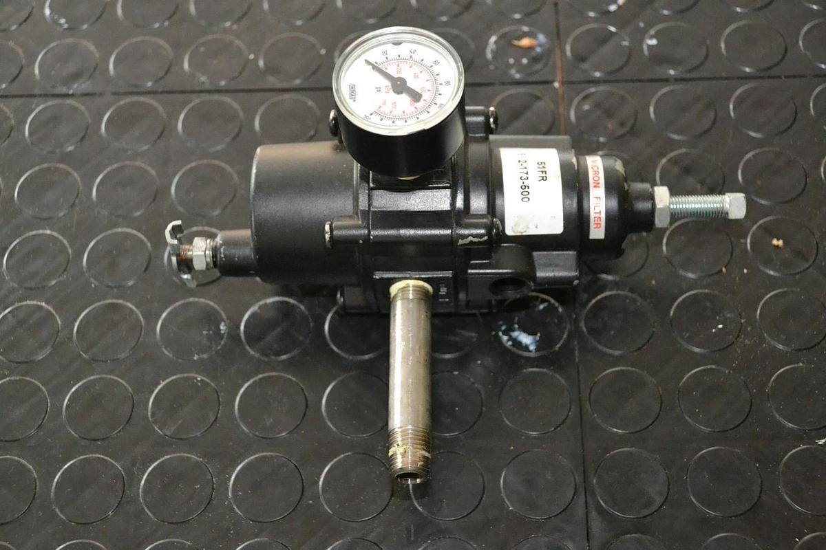 Used MARSH BELLOFRAM Pressure Press Regulator TYPE 51 51FR 250 PSI 17 BAR