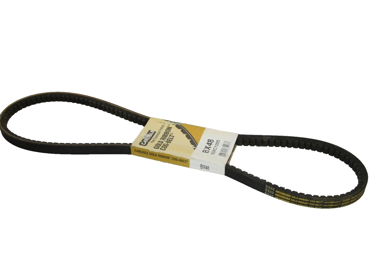(NEW) CARLISLE BX48 16XC1295 Gold Ribbon USA Cog V-Belt