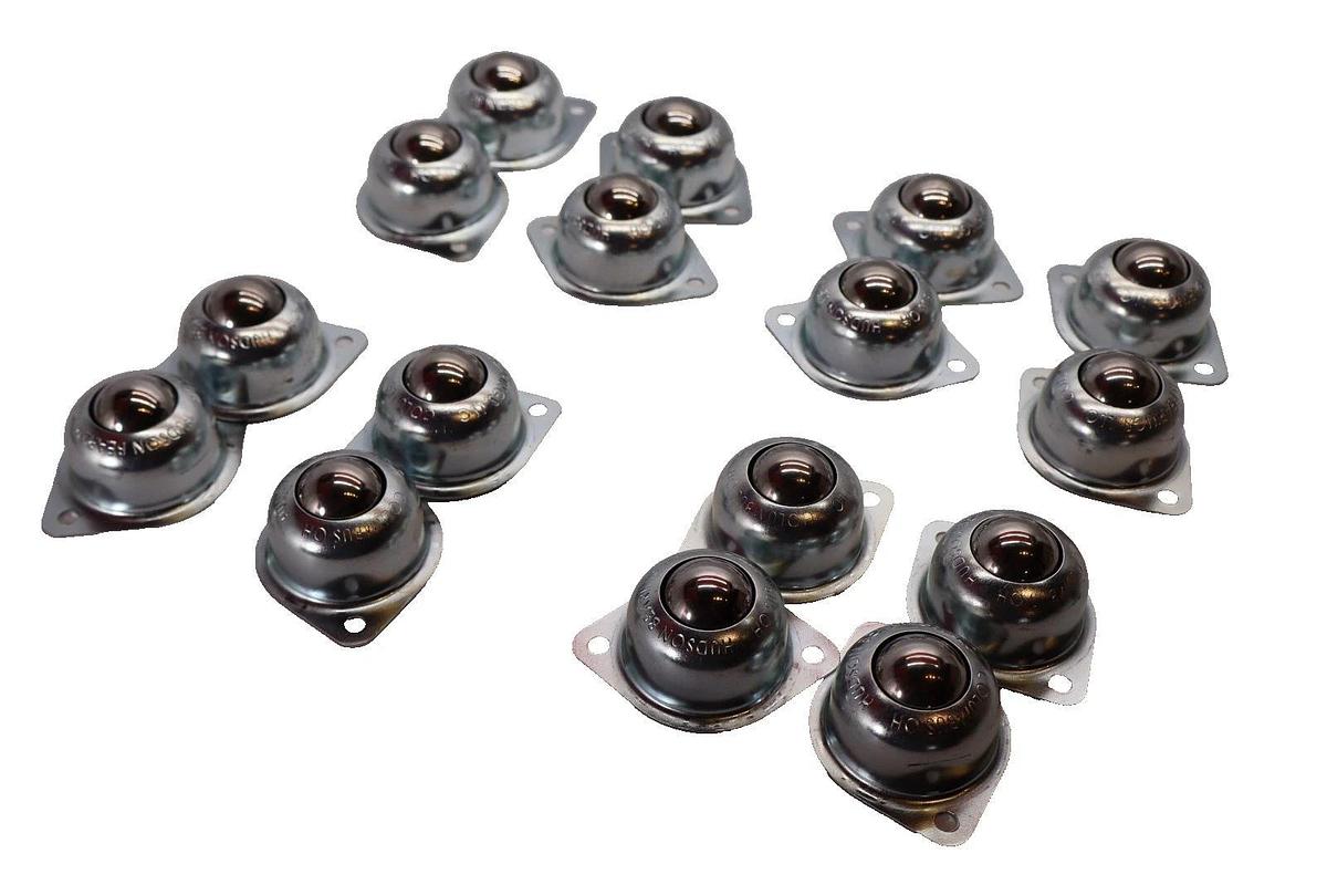 Hudson Bearing 1" 2-Hole Flange Mounted Ball Transfer Housing (New - Lot 16)