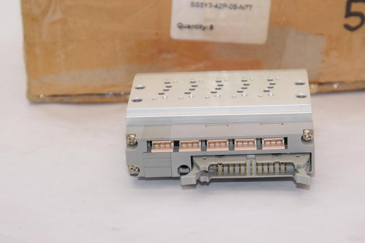 SMC SS5Y3-42P-05-N7T SS5Y342PN7T Manifold Assembly (NEW no box)