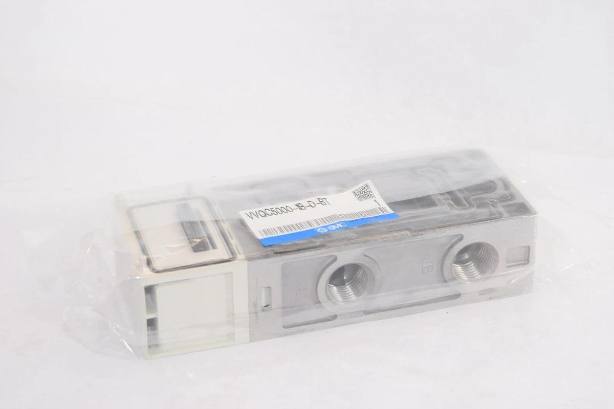 (NEW) SMC VVQC5000-1B-D-BT VVQC50001BDBT Manifold Block