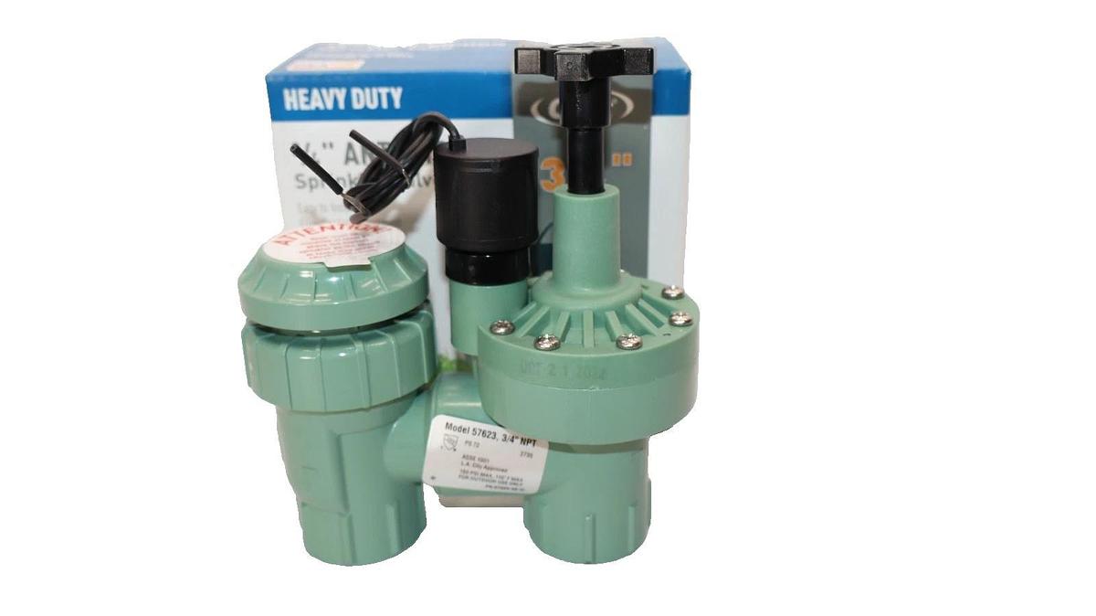 Orbit 57623 3/4" Anit-Siphon Sprinkler Valve (New) USA