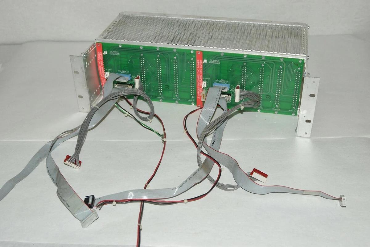 Used MSA / RITTAL 402017 3687134 5000 REV 4 9-Slot Chassis