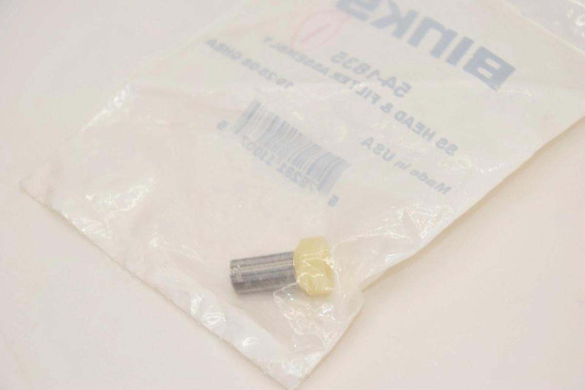 (NEW) BINKS 54-1835 , 541835 SS Head & Filter Assembly