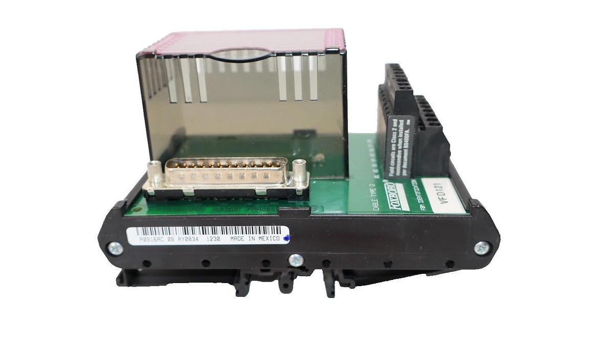 Used FOXBORO INVENSYS FBM202 P0916AC 0B RY0834 Thermocouple/MV 8pt 8 Input Module