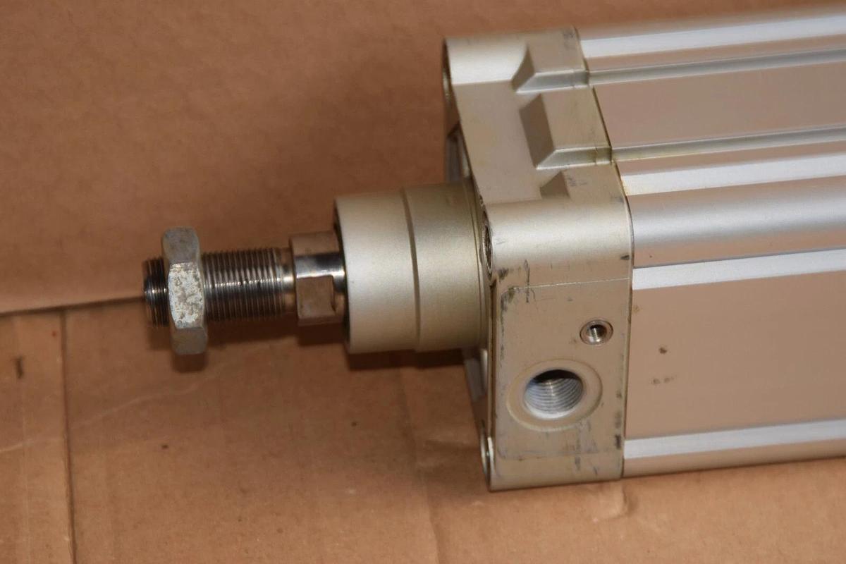 Used FESTO DNC-80-1000-PPV-A 12 Bar Pneumatic Cylinder