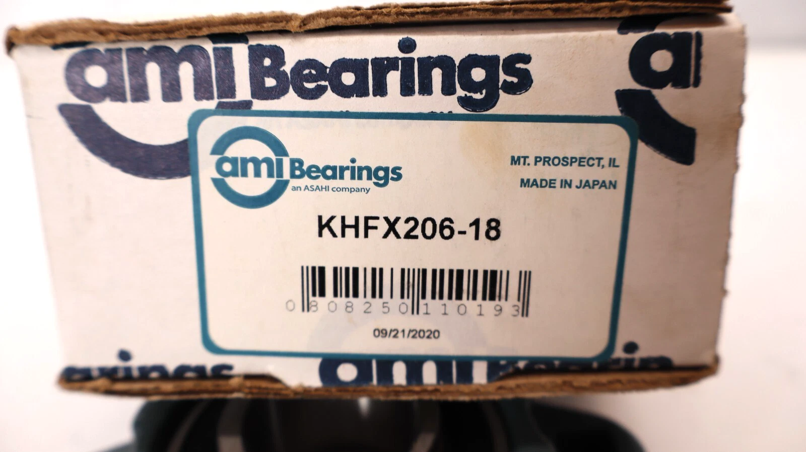 AMI BEARINGS KHFX206-18 , KHFX20618 FX206 2-Bolt Flange Bearing (NEW)