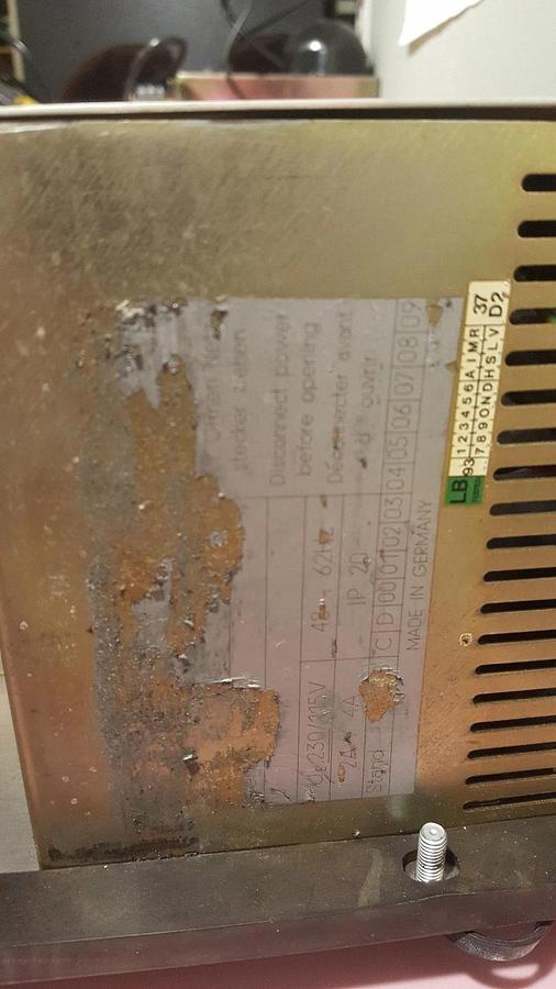 Used Siemens SICOMP PC 32-F Interface Panel 6AP1160 PC32-F