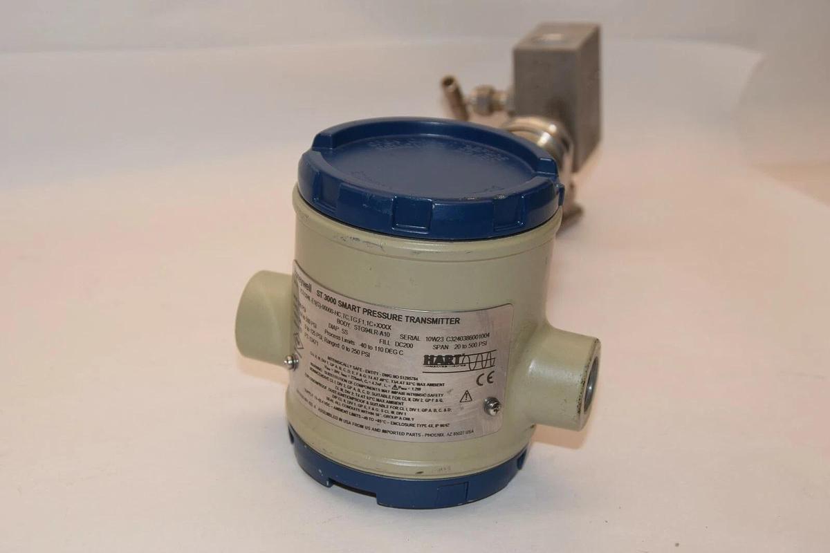 Honeywell ST3000 Smart Pressure Transmitter YSTG94L-E1G-00000-HC-TC-TG-F1-1C-XXX