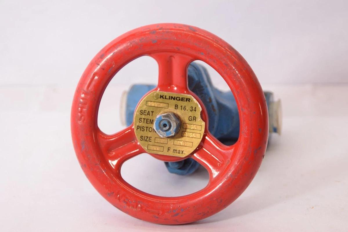 (NEW) KLINGER 900CWP-B16.34 900CWPB1634 1/2" Piston Valve