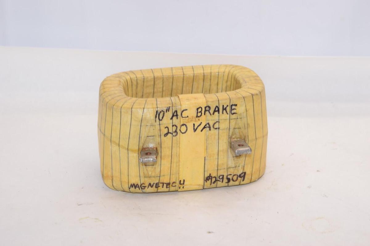 (NEW) MAGNETECH 129509 230Vac 10" AC magnetic Brake Coil