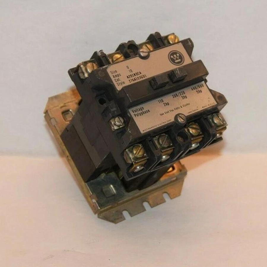 Used WESTINGHOUSE A201K0CA 18A 110/120V 50/60Hz Coil Contactor