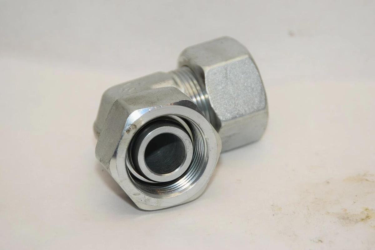 (NEW) PARKER 25S E0 E02 NBR E02NBR 90 Degree Fitting