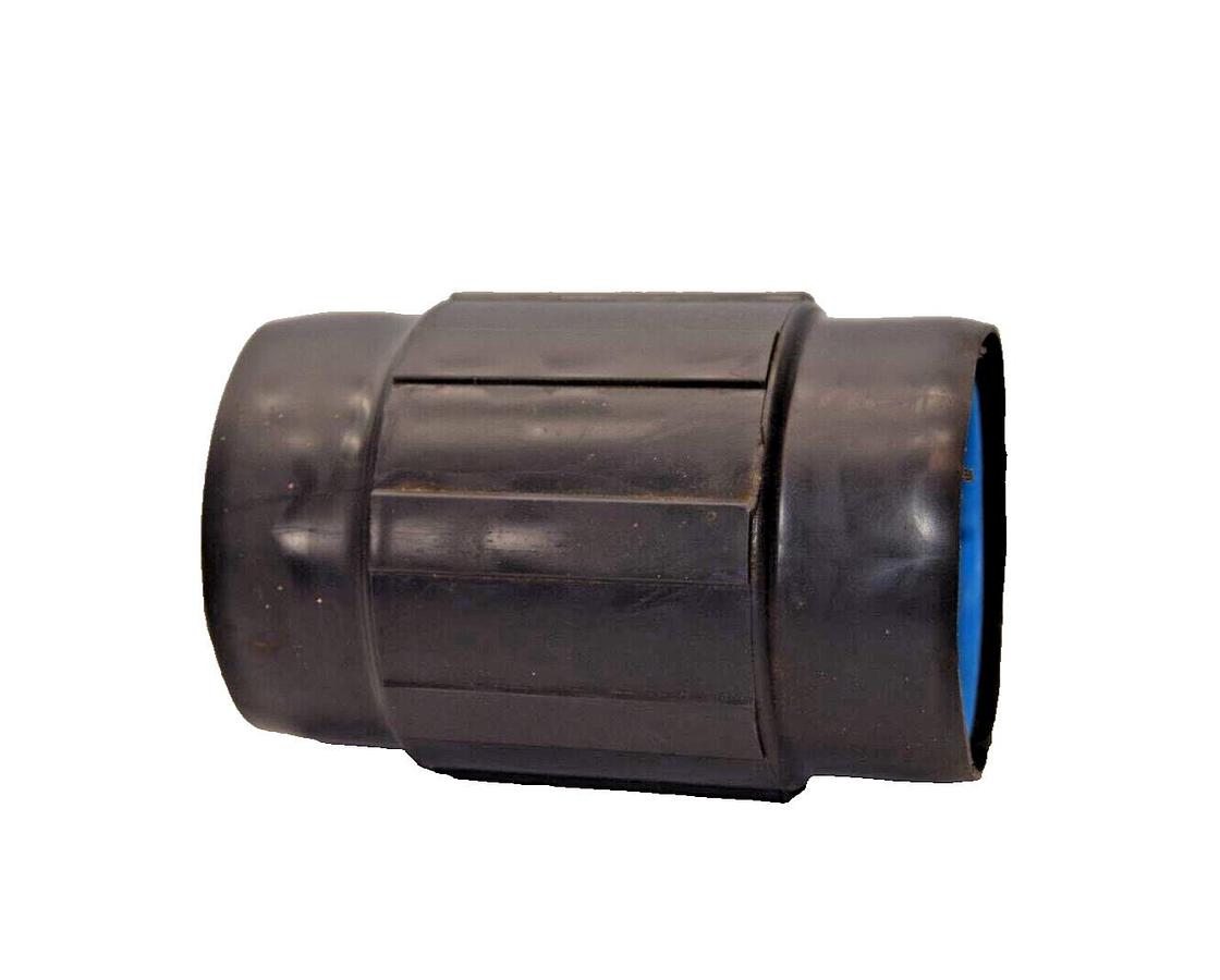 ROBROY / PLASTI-BOND 4" NPT PVC Coated Conduit Body Straight Fitting Coupling