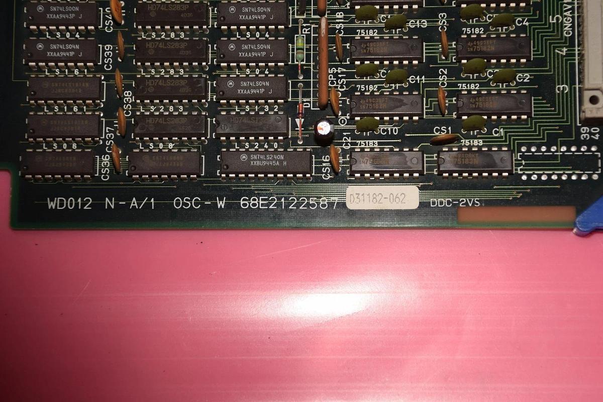 Used HITACHI SEIKO WD012 N-A/1 OSC-W 68E2122587 BOARD