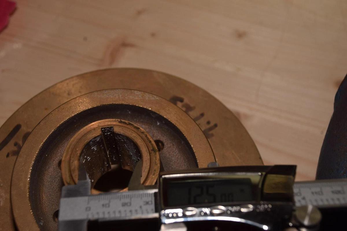 Goulds Industrial Brass Bronze Pump Impeller 1752 1624521 7.125  88680957-3