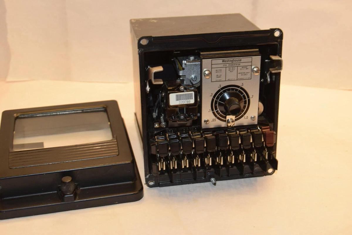 Refurbished WESTINGHOUSE 293B301A10A Type TD-5 0.2-2A 48/125Vdc Time Delay Relay