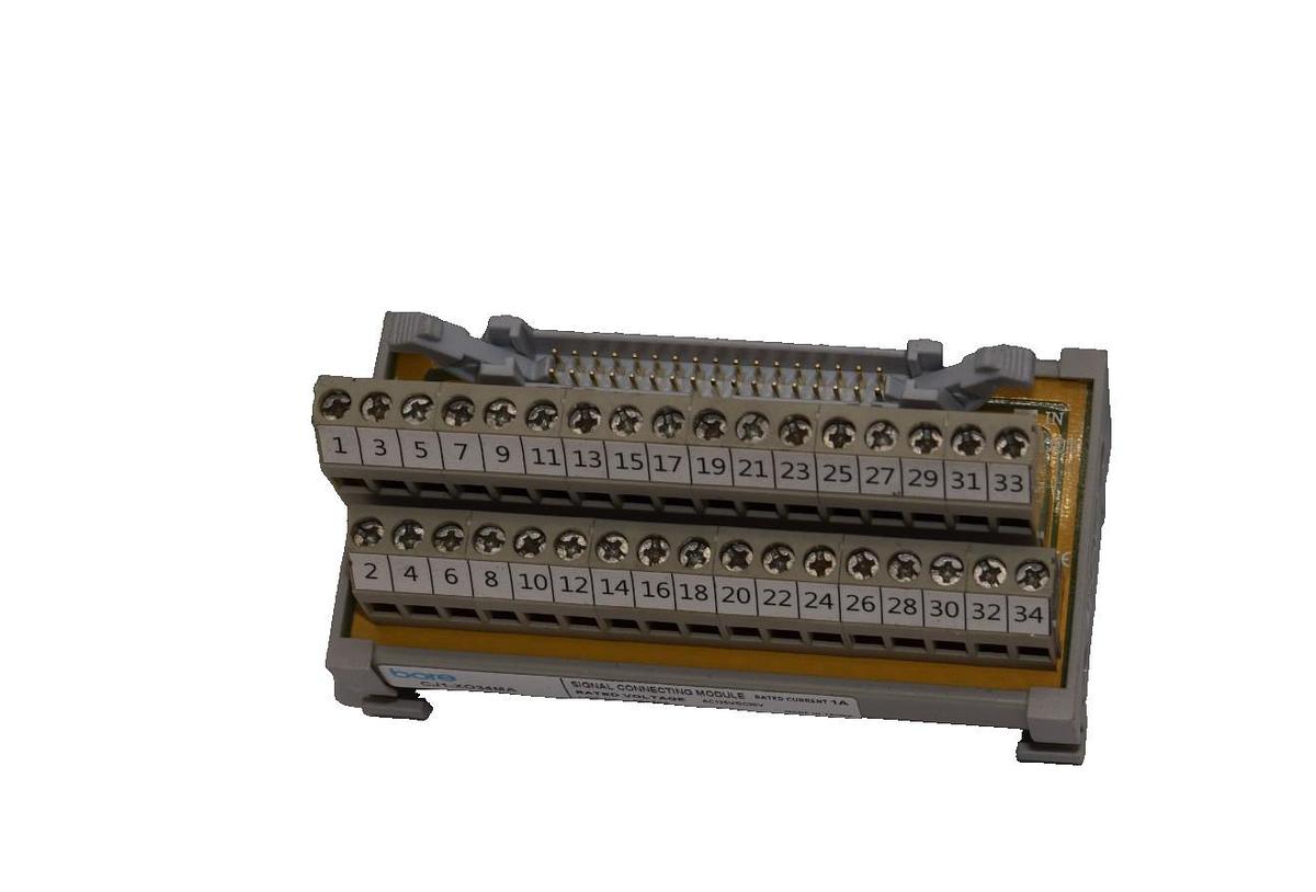 Used BORE CJ1-XO34MA , CJ1XO34MA 1A I/O Signal Relay Module