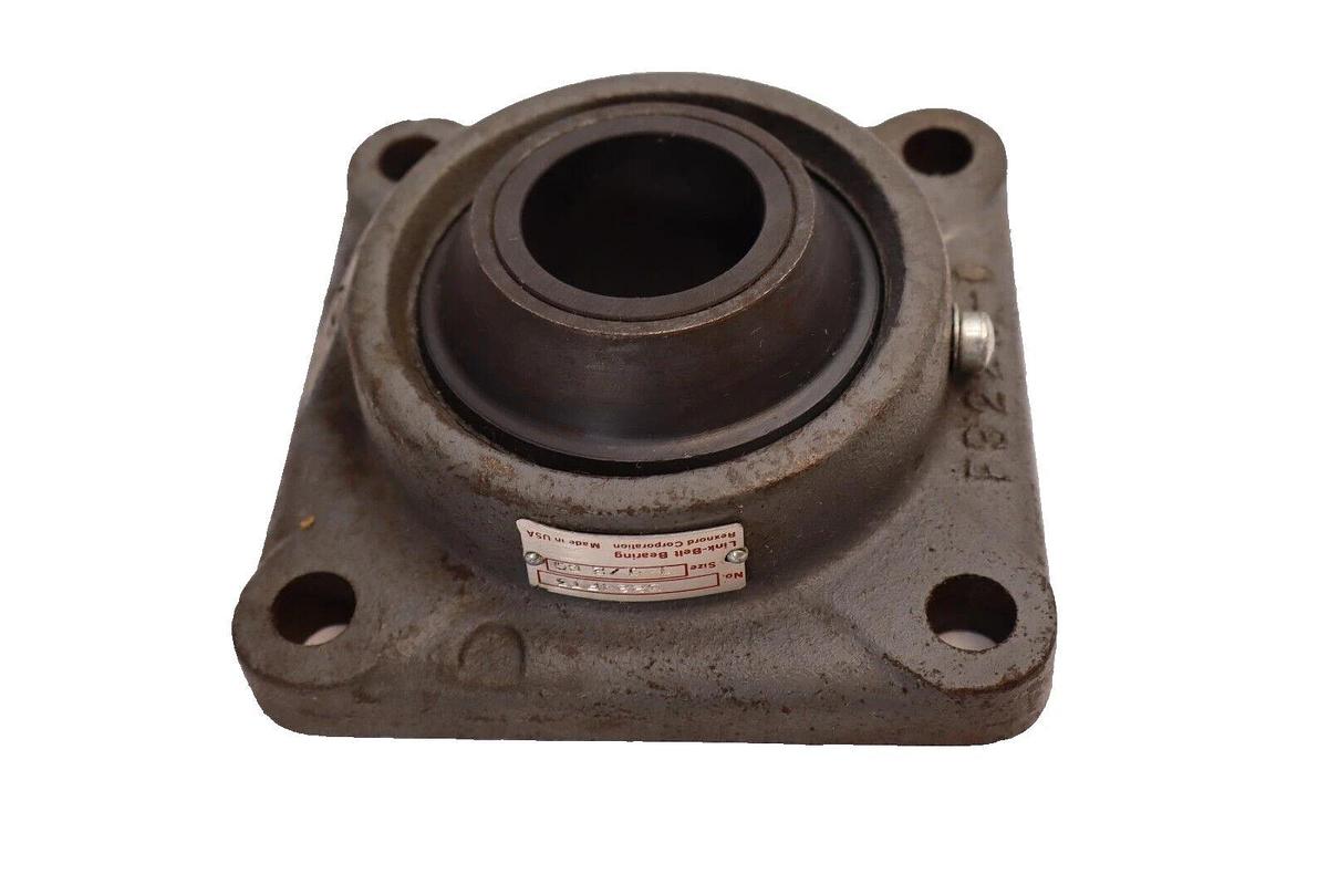 (NEW) LINK-BELT F3225-0 , 3224FT3 1-1/2" Bore 4-Bolt Flange Bearing With Insert