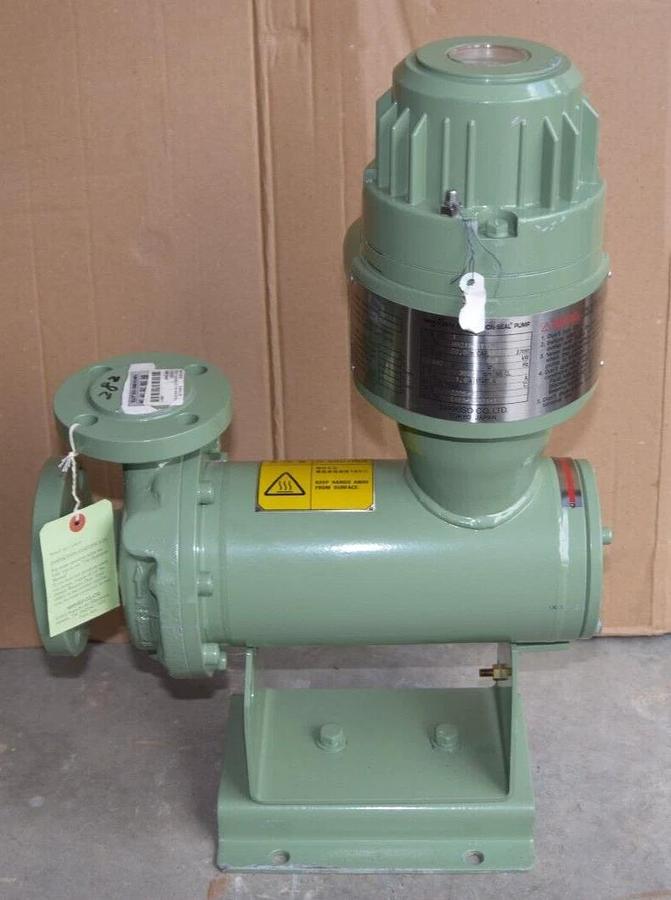Nikkiso Non-Seal Pump HN21A-A1 HN21AA1 Head: 20m .8kw 440v 50 L/min (NEW)