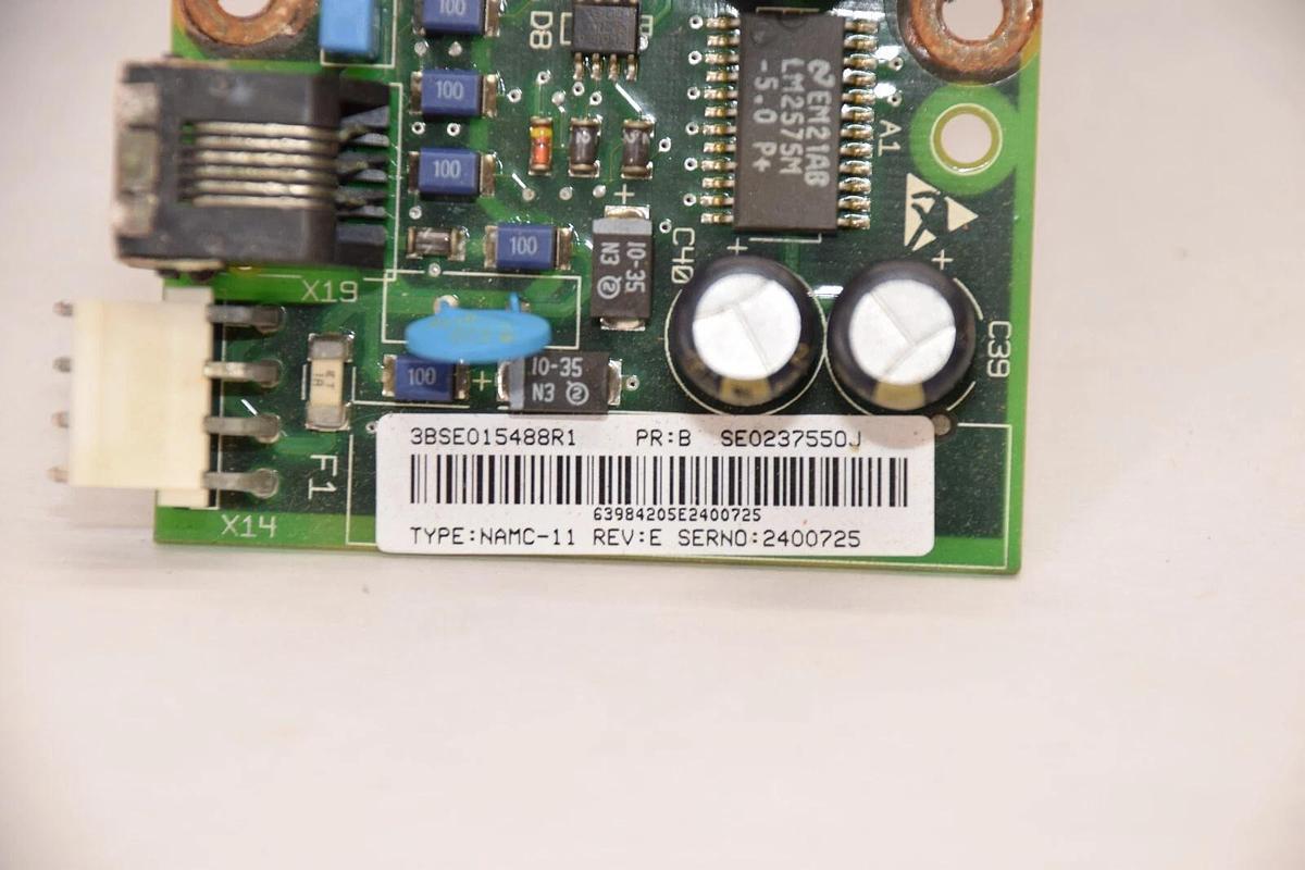 Used ABB 3BSE015488R1 , NAMC-11 Rev E Control Module Board