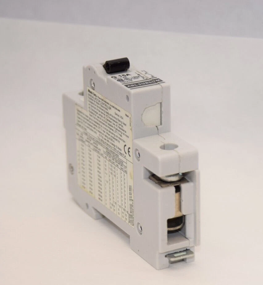 Used ABL SURSUM G 15A 15A 277V AC 1GU15 1 POLE 1p