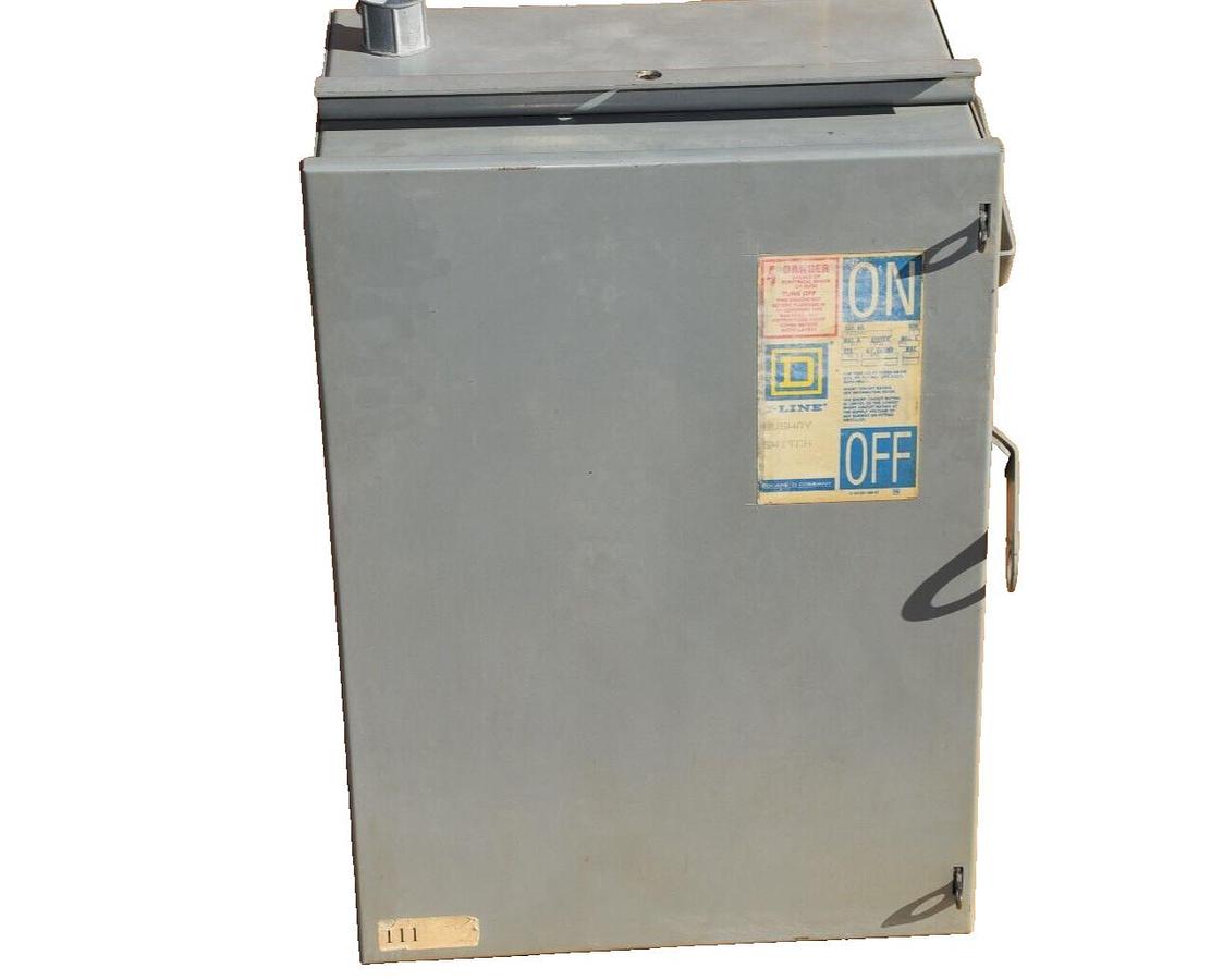 Used SQUARE D I-Line Fusible Busway Switch PQ3220G 200A 200 Amp Ser 6 3P 3P3W  240v