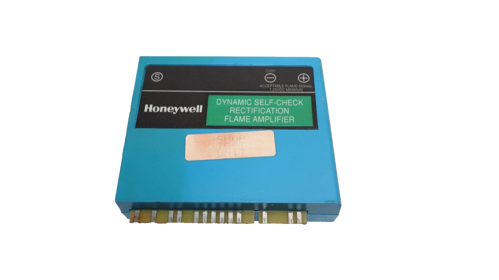 Used Honeywell Dynamic Self-Chk Rectification Flame Amplifier R7847 C 1005 R7847C1005