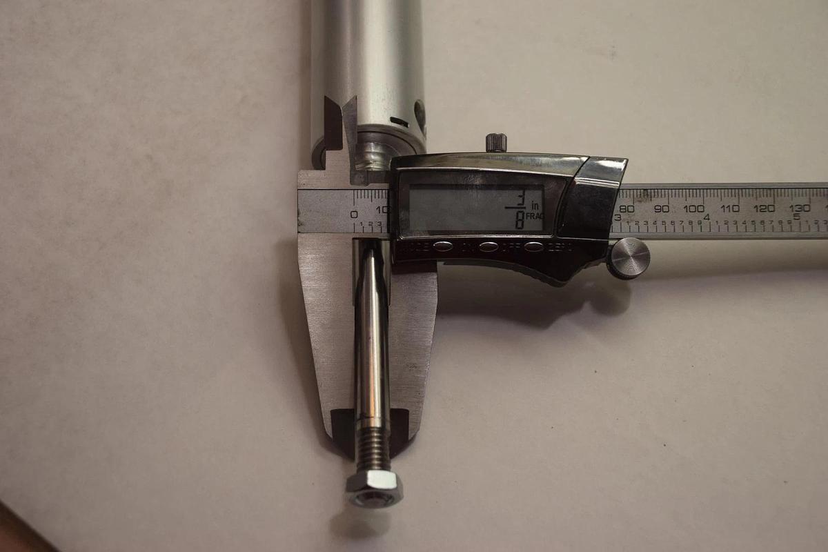 INGERSOLL / ARO 2318-1089-120 12" STROKE 3/8" BORE AIR PNEUMATIC CYLINDER NEW