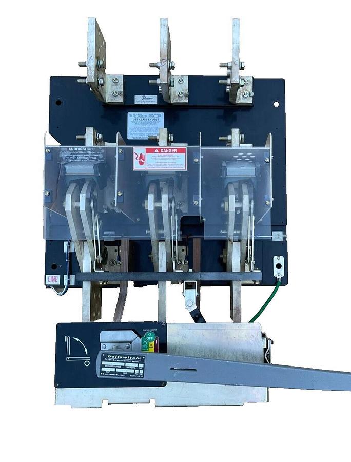 Used Boltswitch Bolted Pressure Contact Bolt Switch VLB3412 3000 Amp 3000A 480vac