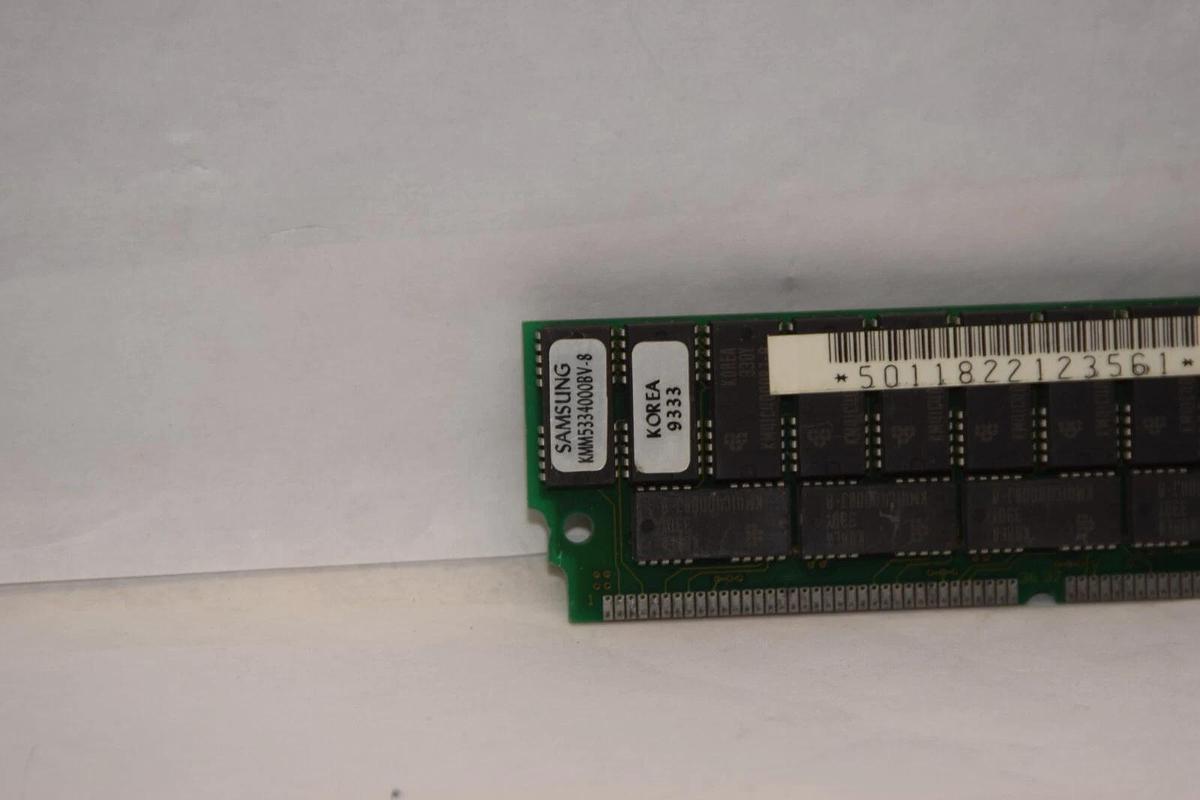 Used SAMSUNG KMM334000BV-8 , 5011822123561 RAM Memory Board / Card