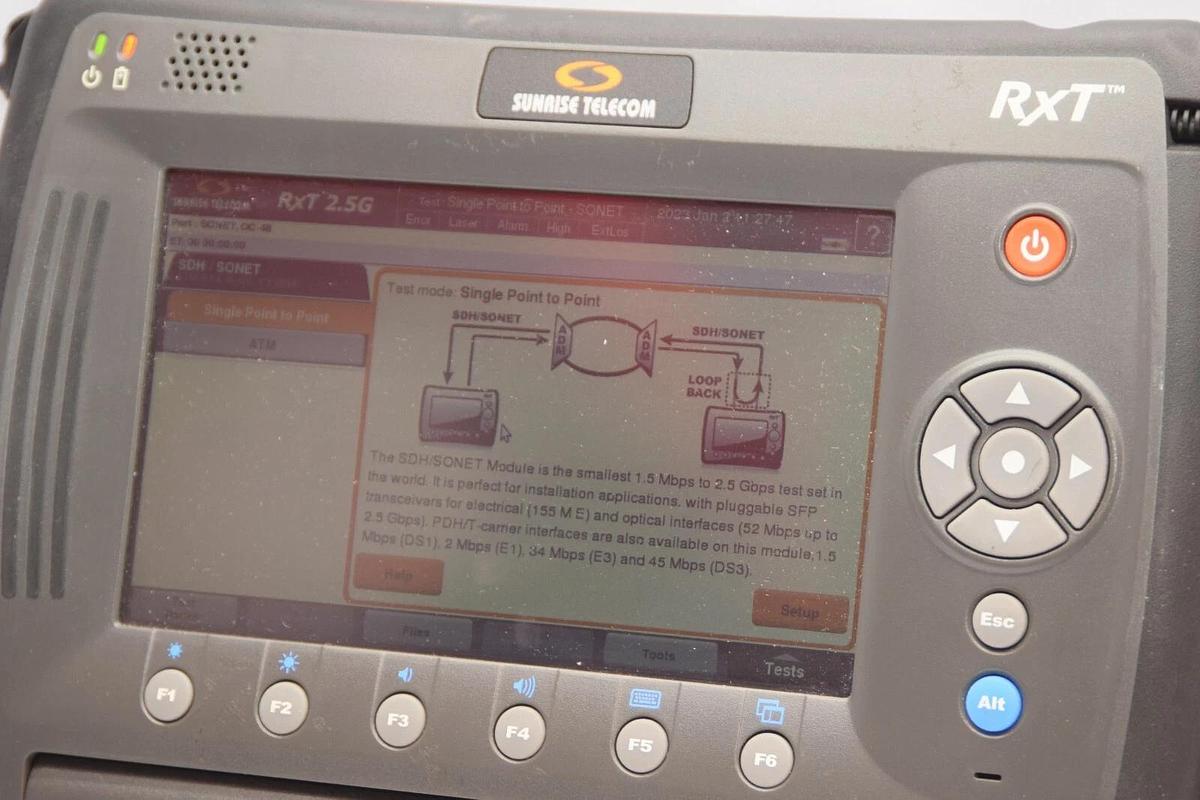 Used Sunrise Telecom RxT-1000  RxT-2000A Test Platform Adapter Wifi 2.5G MTT Modules