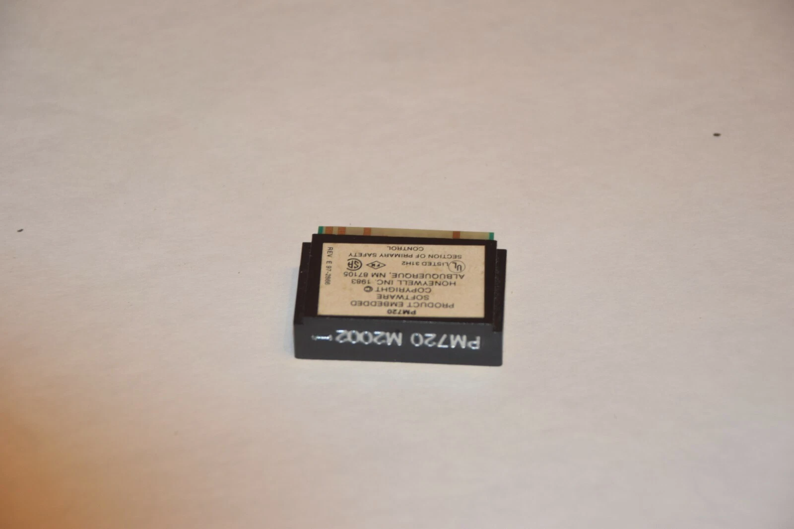 Used HONEYWELL PM720 M2002 PROGRAM MODULE