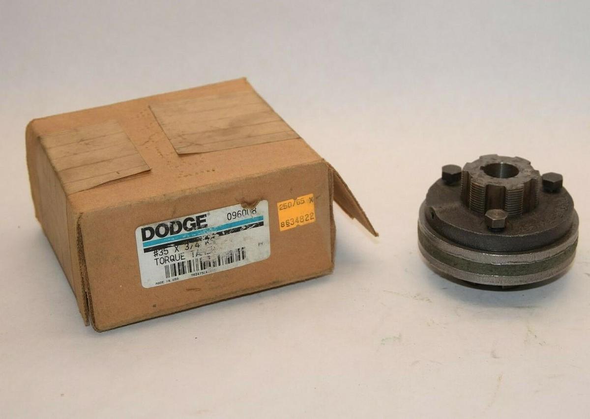 (NEW) DODGE 096008 #35 x 3/4 3/4" Bore Clutch
