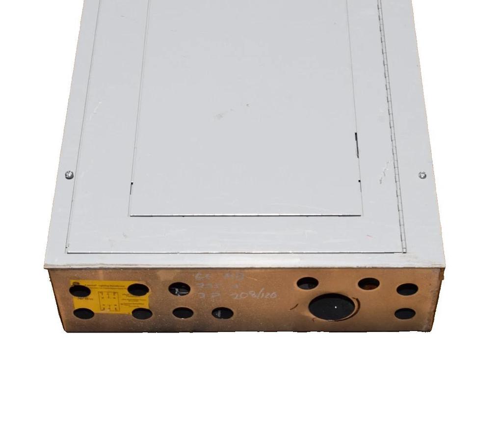 Used General Electric GE A-Series II Panelboard Panel AQF3424JBX 400A 208y/120 3ph 4w