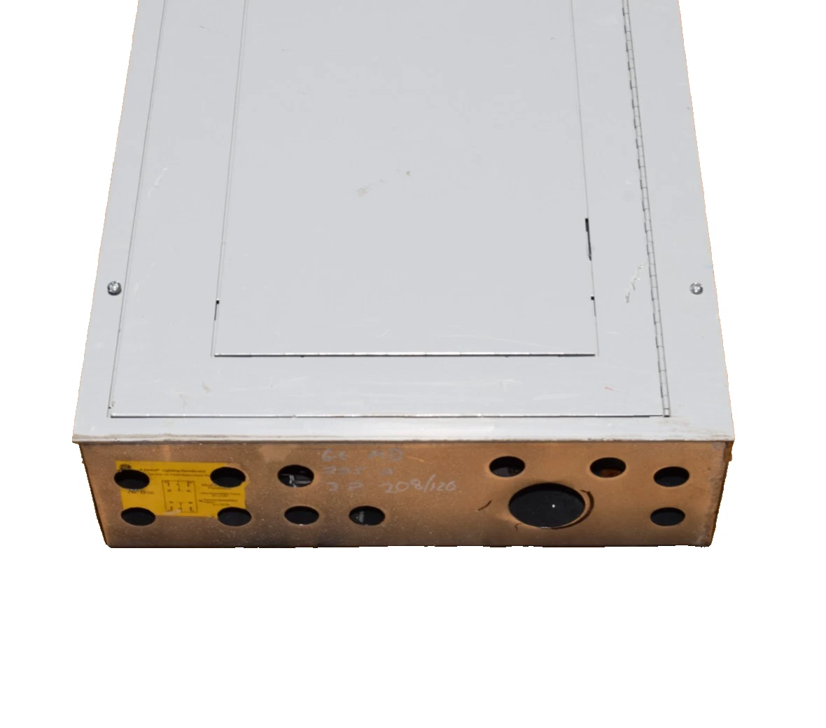 Used General Electric GE A-Series II Panelboard Panel AQF3424JBX 400A 208y/120 3ph 4w