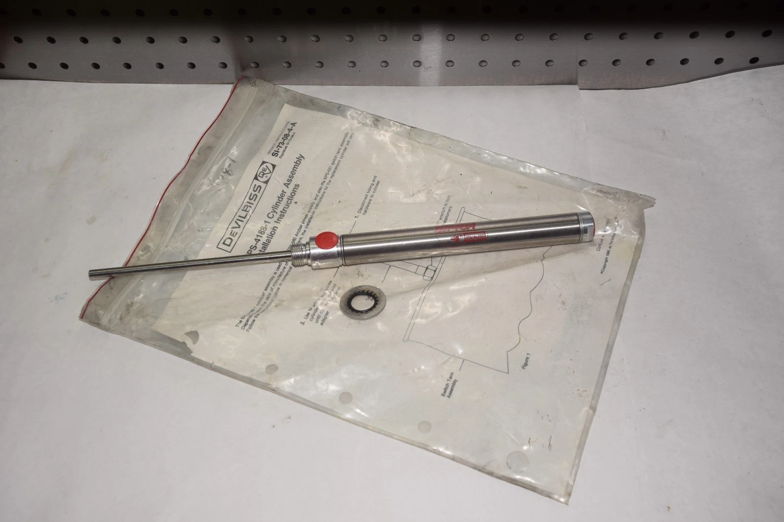 BIMBA D-26160-A SINGLE ACTION CYLINDER DEVILBISS SI-73-08-4-A CYLINDER KIT NEW