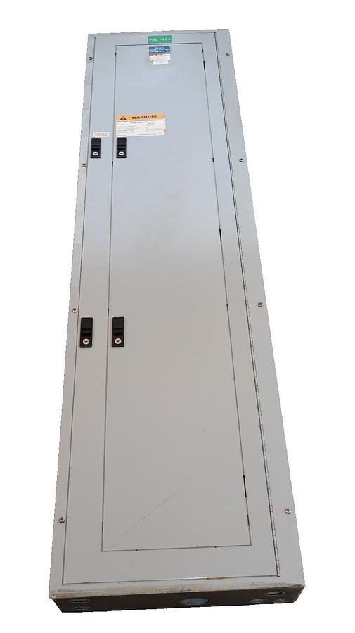 Used General Electric GE ASeries 400A Panelboard Panel AQF3424JBX 208y/120v 3ph 4w 42