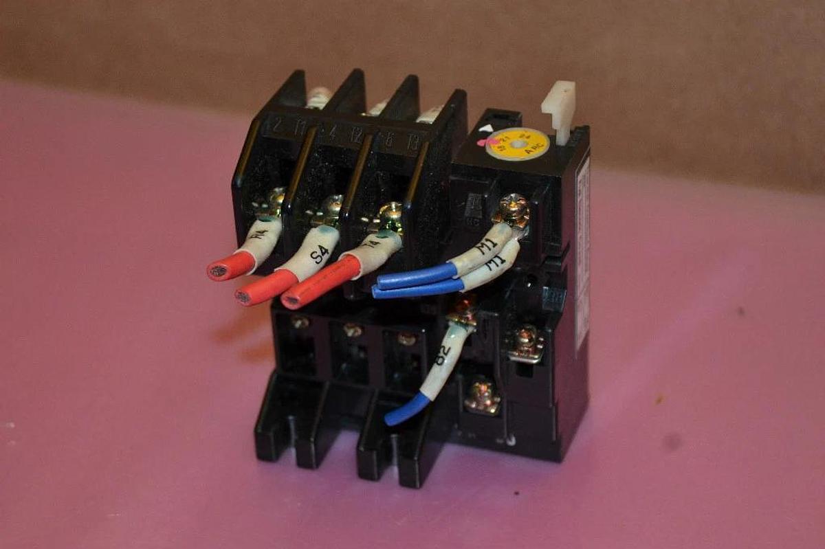 Used FUJI ELECTRIC THERMAL OVERLOAD RELAY TR-1SN/UL TR 1SN/UL TR1SNUL 1NROFW