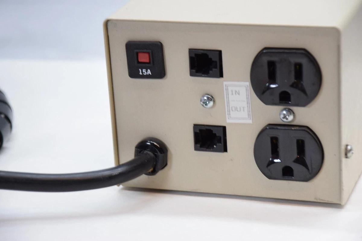 Used IEPS ELECTRONICS INC. TBF1000M 120Vac 15A Power Filter