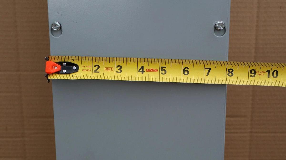 Hubbell Wiegmann S8860 8" x 60" Wireway Auxiliary Gutter Fitting NOS