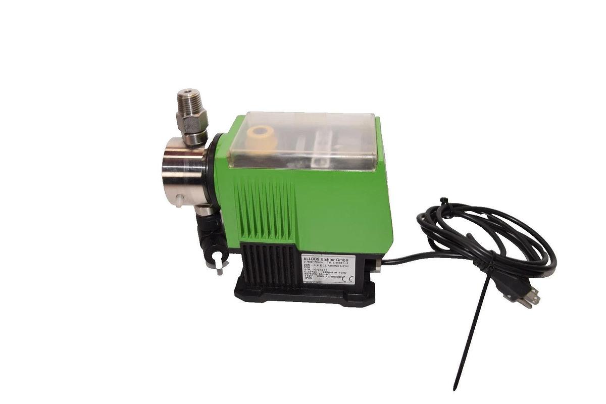 Used Alldos Eichler Gmbh 205-0.8 D02/A04/V01/P02 E26 0.254gph Metering Pump *Chip*