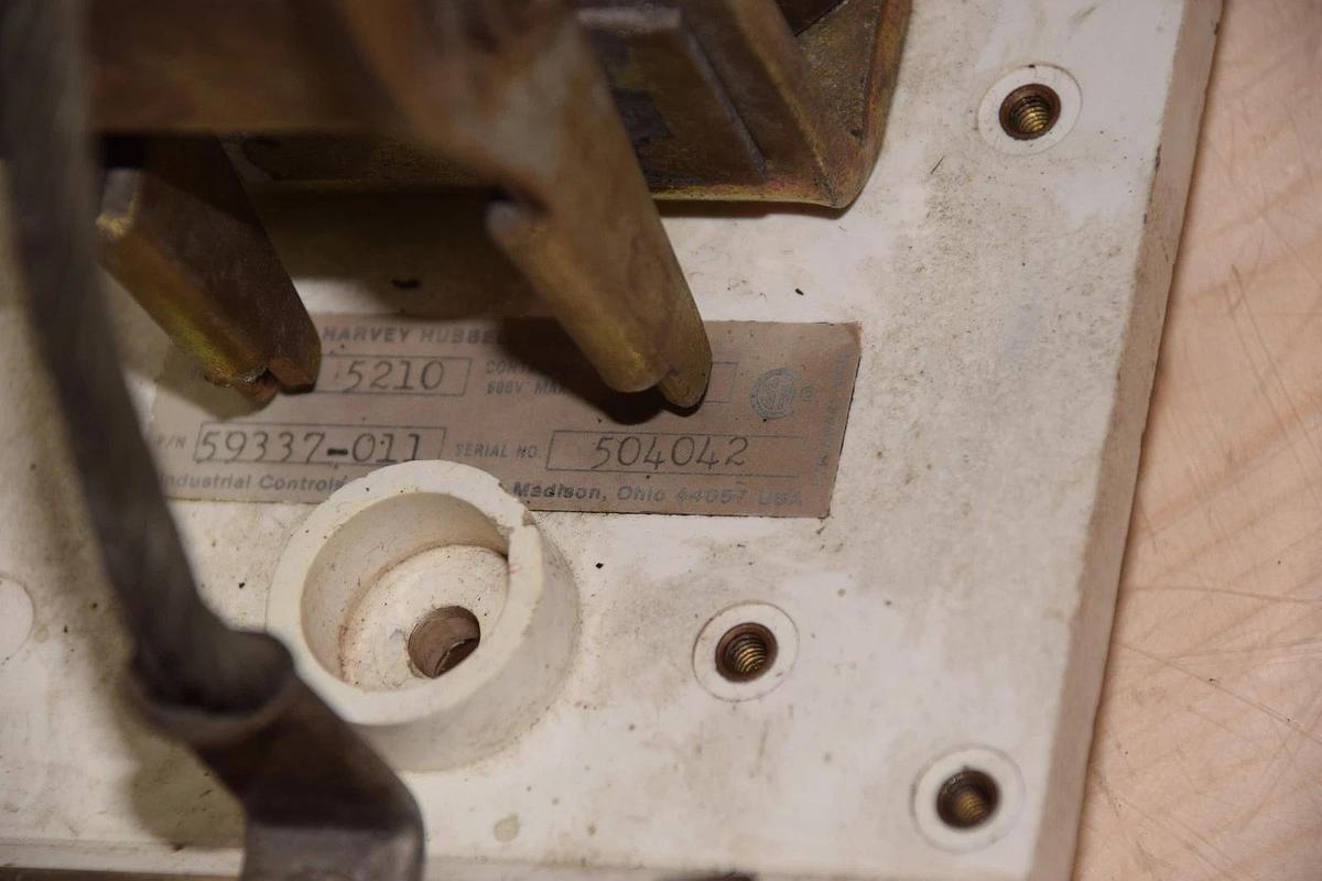 Harvey Hubbell Contactor 5210 59337-011 500v Max Size Sz 3 5210 59337011